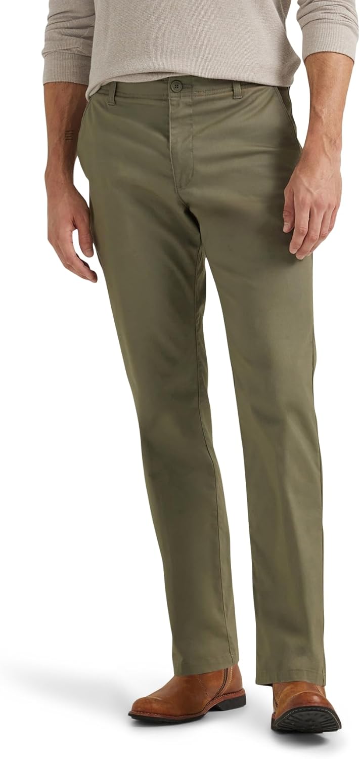 Lee Men's Extreme Motion Slim Straight Pants for Comfort