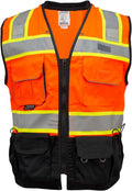 SU500 Premium Surveyors Class 2 Heavy Duty Vest - Comfortable, Durable