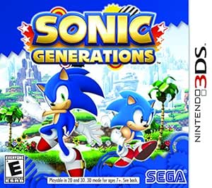 Sonic Generations for Nintendo 3DS - A Thrilling Adventure