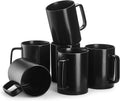 Elegant 18 Ounce Coffee Mug Set of 6 for Latte and Tea