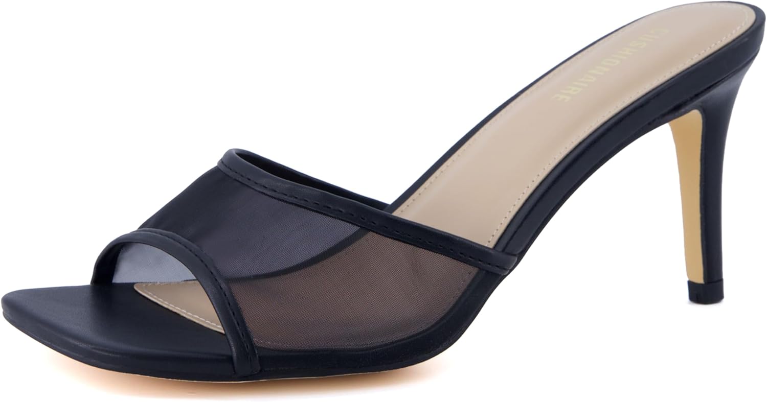 CUSHIONAIRE Women's Evie One Band Dress Sandal with Memory Foam