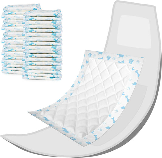 Ultra Absorbent Dog Diaper Liner Pads - Perfect for Marking & Incontinence