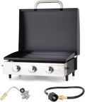 Sophia & William 22in Portable Gas Griddle for Outdoor Cooking