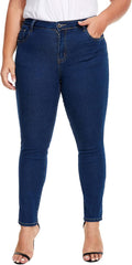 Women High Waisted Skinny Stretchy Jeggings - Soft Slim Fit