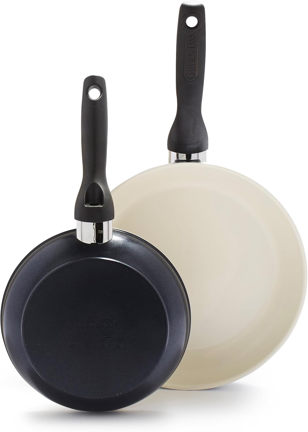 GreenPan Rio 8 and 10 Frying Pan Skillet Set for Healthy Cooking