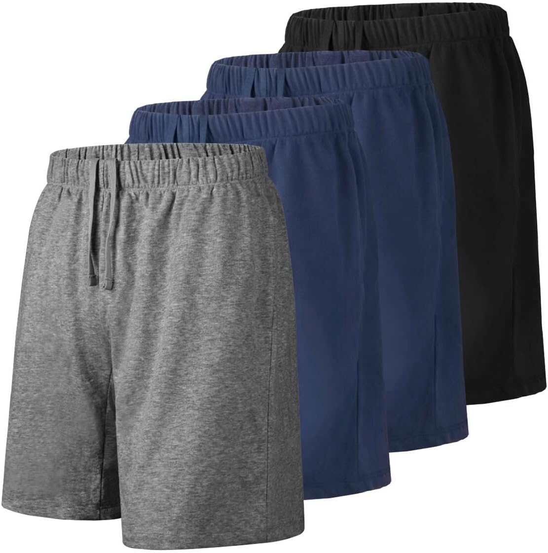 Liloak Men's Athletic Shorts with Pockets for Summer Fun