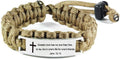 John 15 13 Bracelet for Men - Outdoor Paracord Survival Cuff