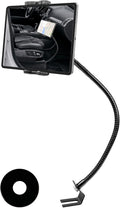 Tablet Holder for Car Seat Rail Mount with 19.7in Gooseneck - Heavy