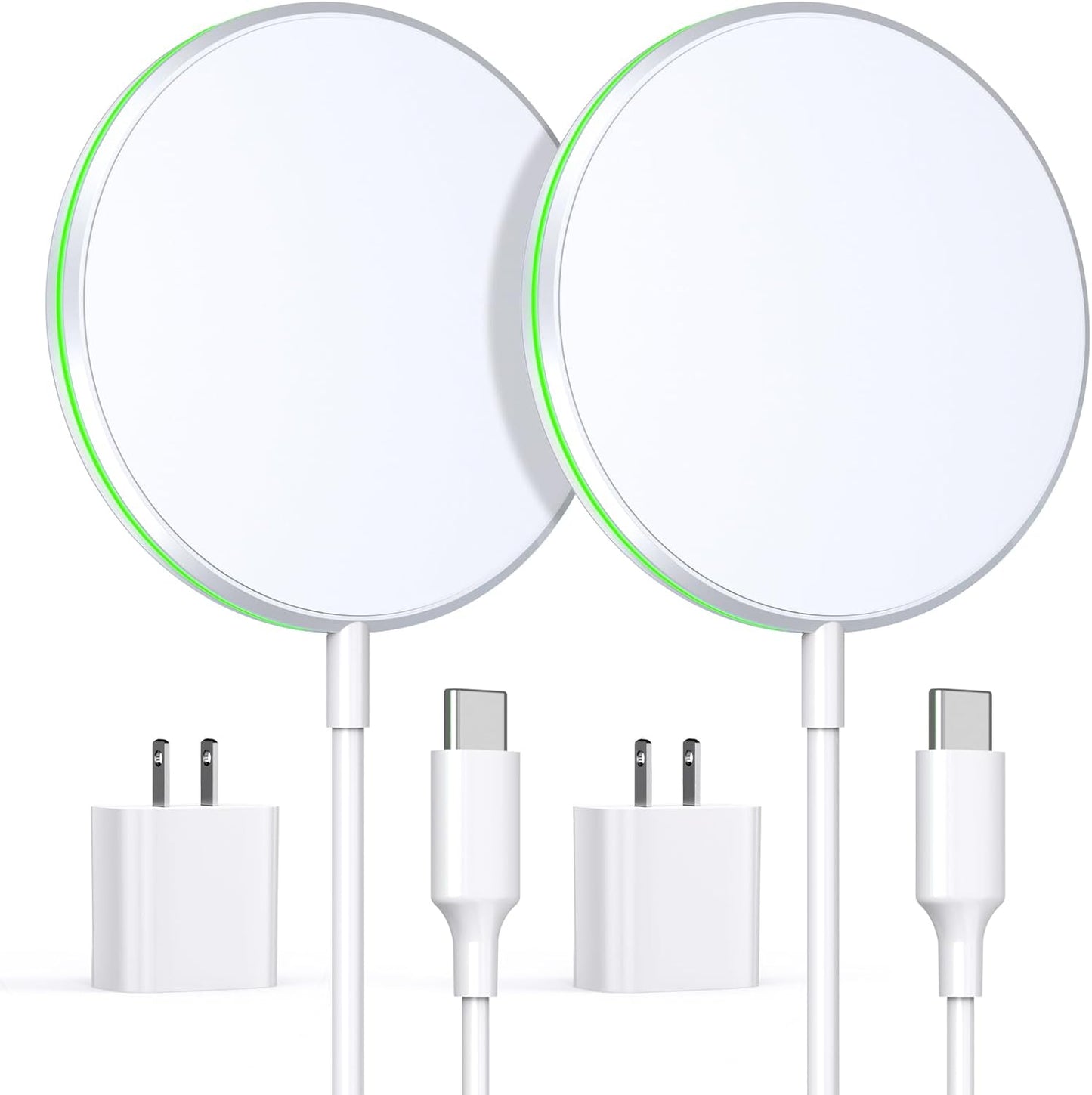 Fast Dual Pack Mag-Safe Charger Set for iPhone & AirPods