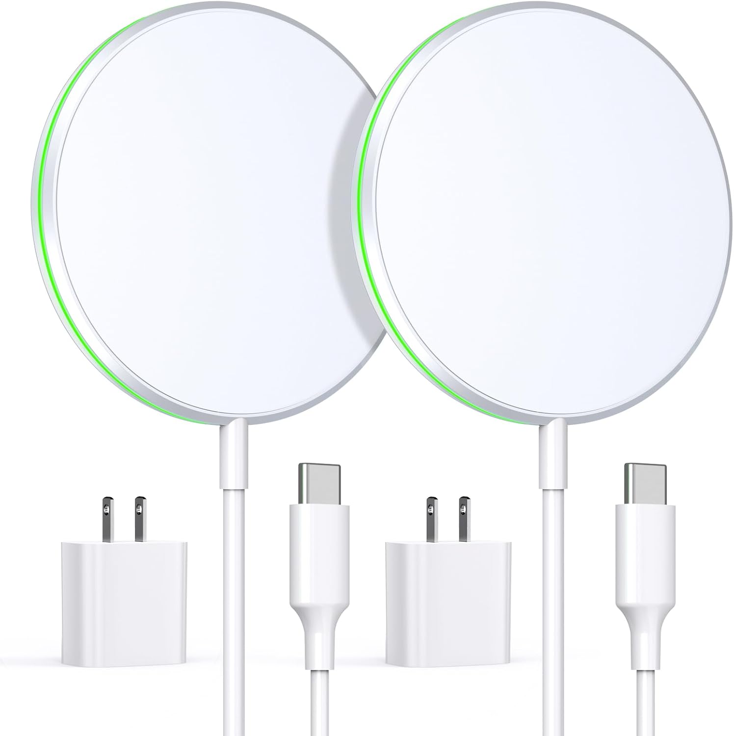 Fast Dual Pack Mag-Safe Charger Set for iPhone & AirPods