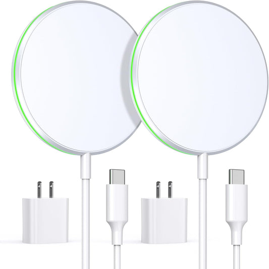 Fast Dual Pack Mag-Safe Charger Set for iPhone & AirPods