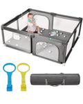 71 in x 59 in Extra Large Baby Playpen - Spacious Indoor Safety Yard