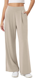 Women's High Waist Modal Soft Wide Leg Pants for Everyday Comfort