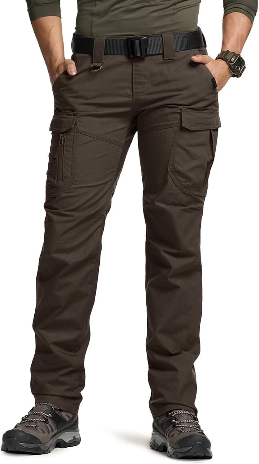 CQR Women's Flex Stretch Tactical Pants for Outdoor Activities