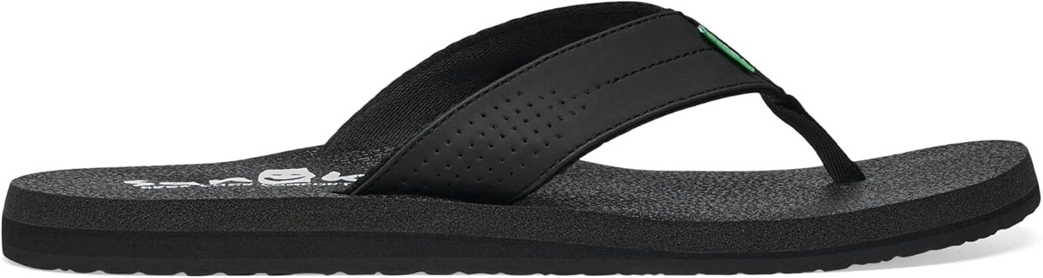 Sanuk Mens Beer Cozy Coaster Flip Flops for Comfort & Style