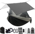 Sunyear Hammock Camping with Rain Fly Tarp and Net - Waterproof Double