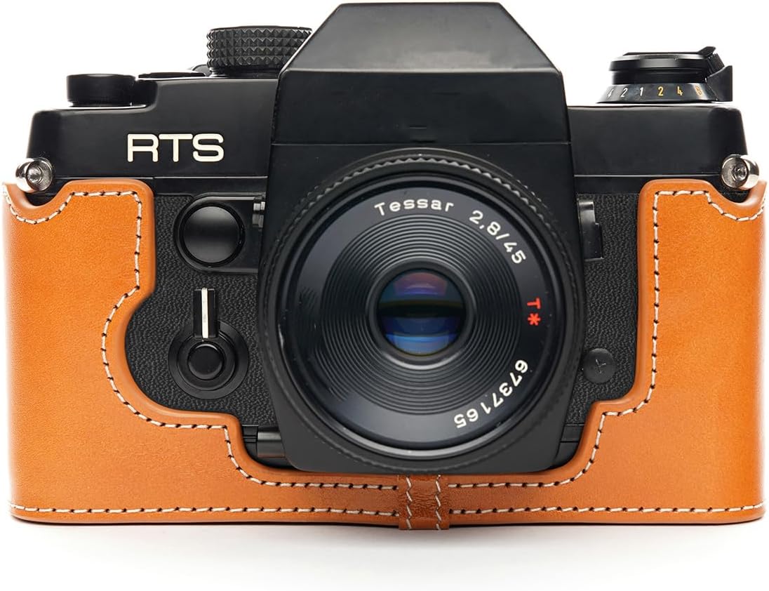 TP Original Handmade Genuine Leather Half Camera Case for Contax