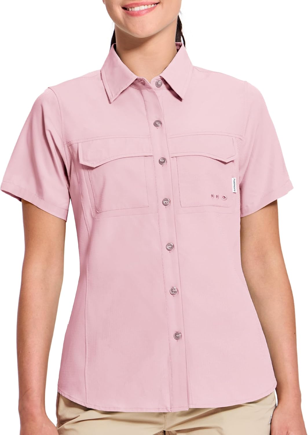 Haimont Women's UPF 50+ Sun Shirt, Quick Dry & Pockets