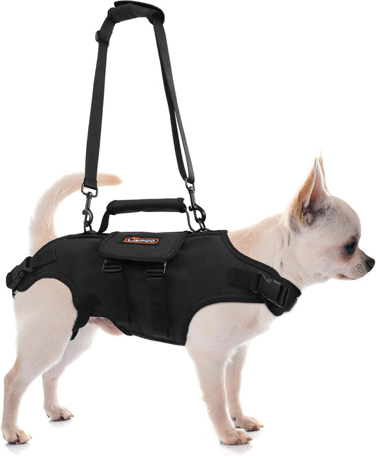 Dog Lift Harness for Small Senior Dogs with Adjustable Handle