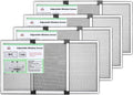 Adjustable Window Screen Horizontal 15.74in x 21-40in - 4 Pack