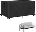Kingling Couch Cover for 3-Seat Patio Sofa - Waterproof Heavy Duty