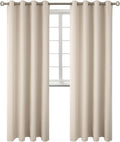 Blackout Curtains 55 x 96 in - Grommet Thermal Insulated Panels