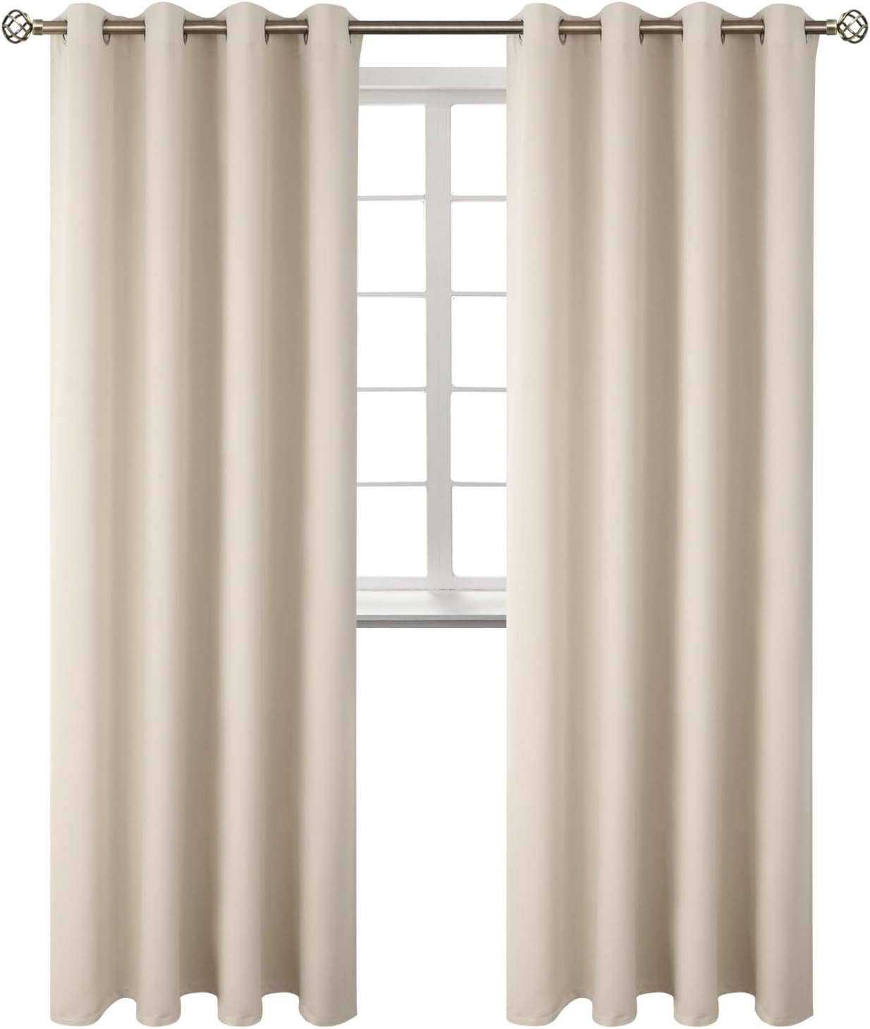 BGment Blackout Curtains - Thermal Insulated Room Darkening Panels