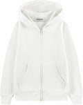 Cozy Brushed Fleece Zip-Up Hoodie for Kids by Kid Nation