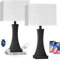 Set of 2 Touch Control Table Lamps 21.6in - 3-Way Dimmable Bedside