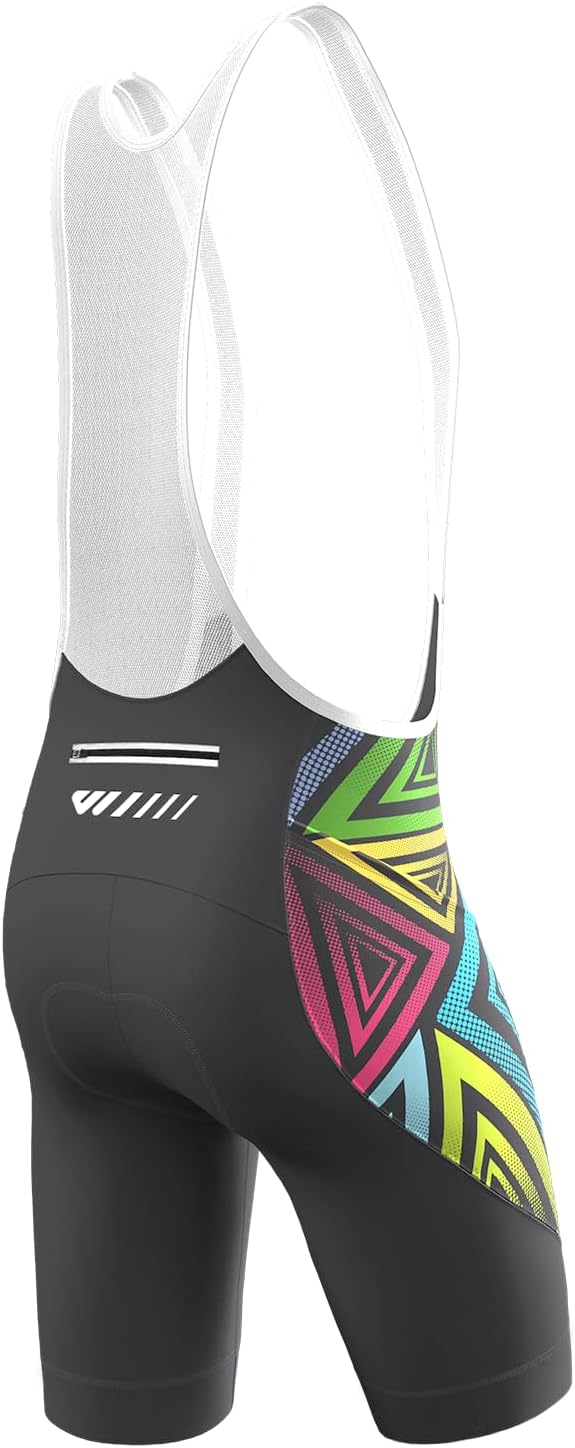 Logas Cycling Bib Shorts for Men with 4D Padding and Comfort