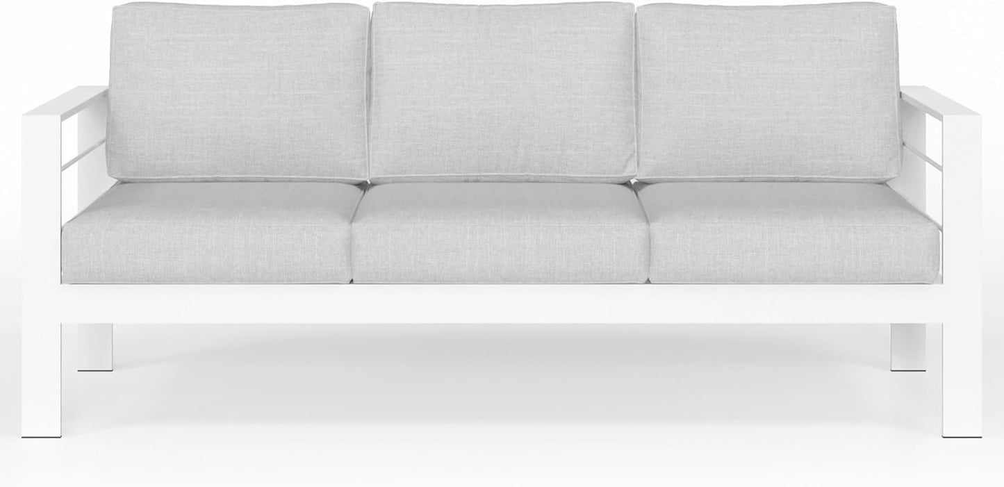 Solaste Outdoor Couch Aluminum Patio Furniture Sofa for Comfort