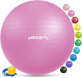 APEXUP Heavy Duty Yoga & Pilates Ball - 700 lb Capacity Stability Ball