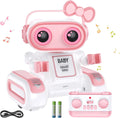 Robot Toy Remote Control Robot with LED Eyes & Music - Fun RC Play