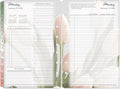 Blooms Planner Refill Two Pages Per Day Classic 2026 - Botanical Pages