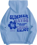 SOLY HUX Womens Sweatshirt Graphic Hoodies Letter Print - Casual