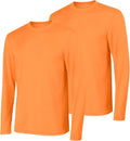 Men's Long-Sleeve Performance T-Shirt 2-Pack - Cool DRI Protection
