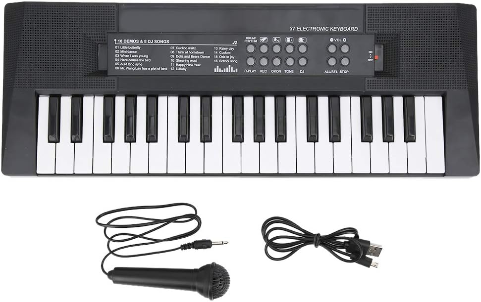 Portable Electric Keyboard Piano with Recording - For Beginners