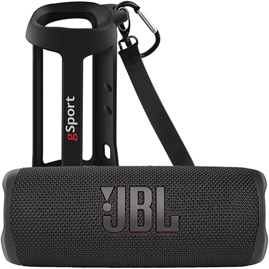 JBL FLIP 6 Waterproof Portable Speaker Bundle with Sleeve