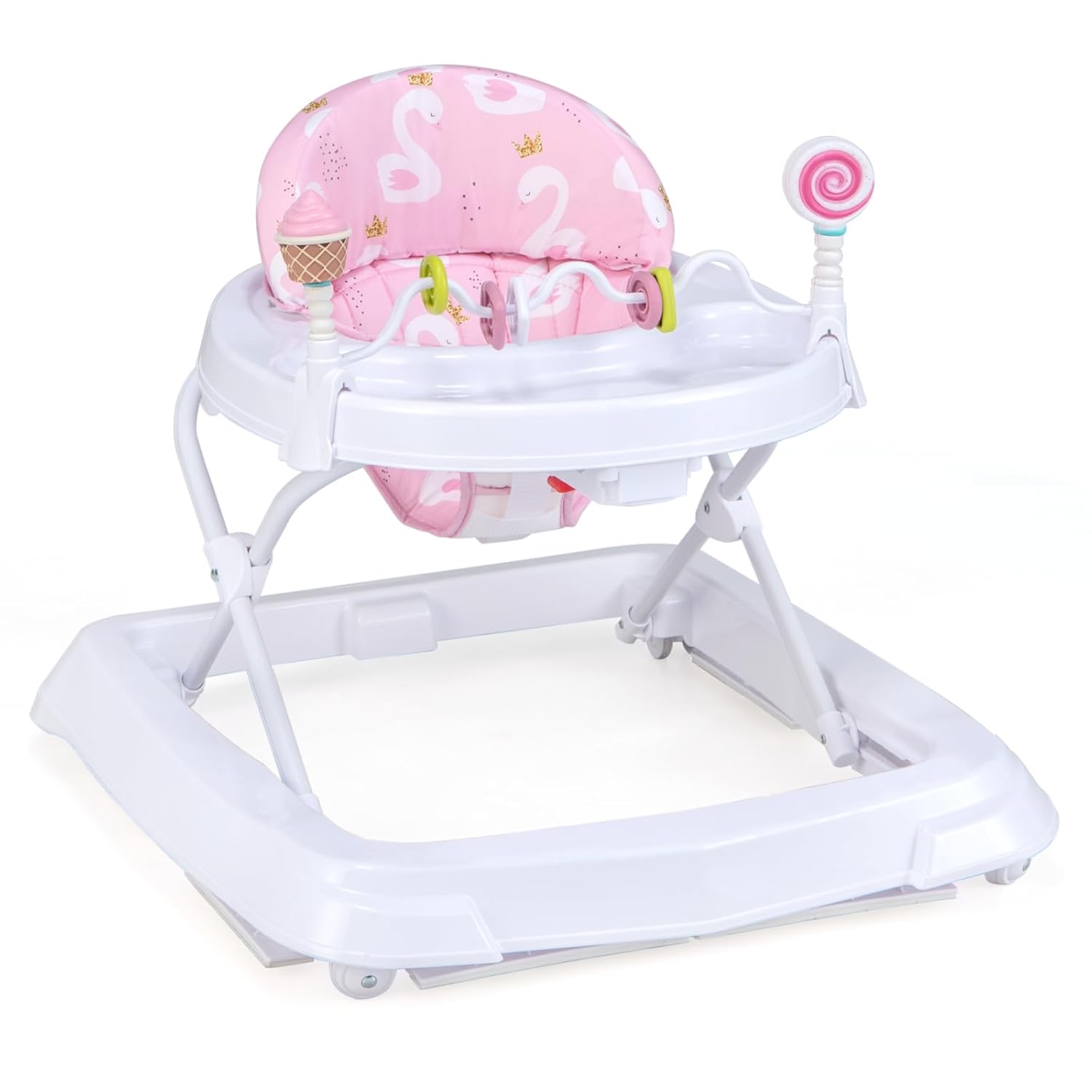 HONEY JOY Foldable Baby Walker - Learn & Play on the Go!