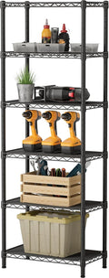 SINGAYE Set of 6 Wire Shelves for Kitchen and Home Storage Solutions