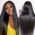 13x6 Lace Front Wigs Human Hair 200% Density 20in - Natural Straight