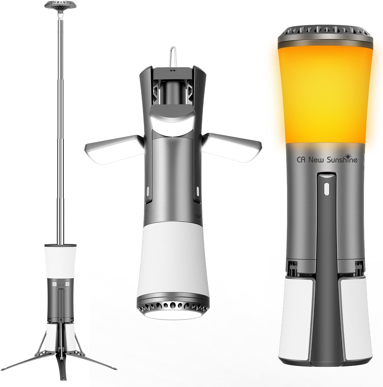 Rechargeable 18000mAh Camping Light with Stand for Adventures
