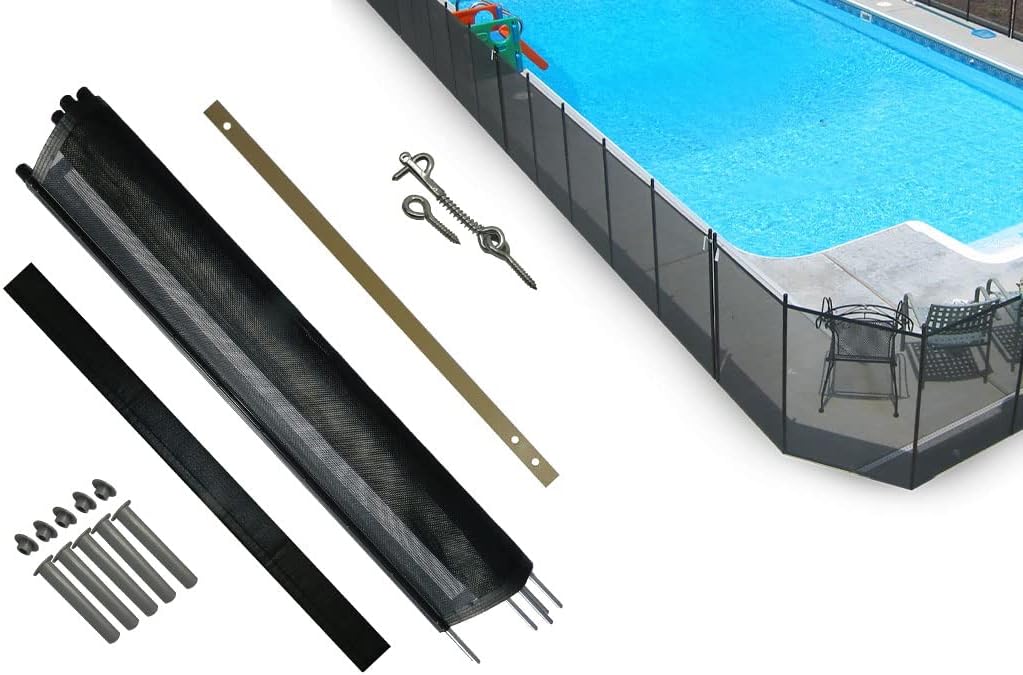 Pool Fence DIY Section Kit for Safety Around Swimming Pools