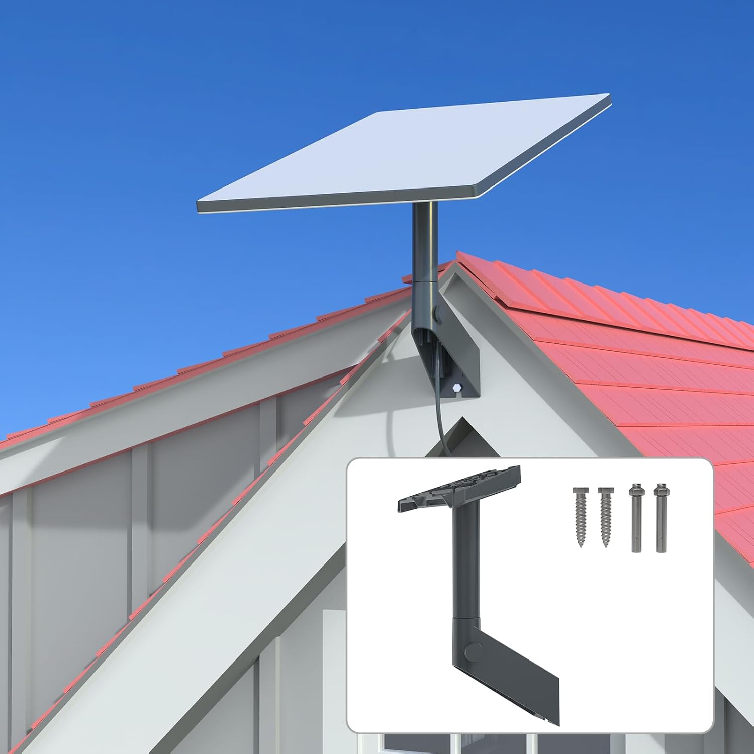Adjustable Starlink Mount for Easy Installation
