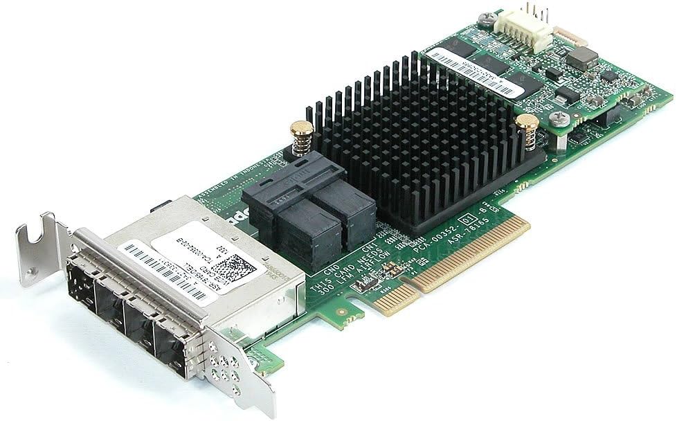 ADAPTEC 2280900-R RAID Card with 24 SAS Ports for High Performance