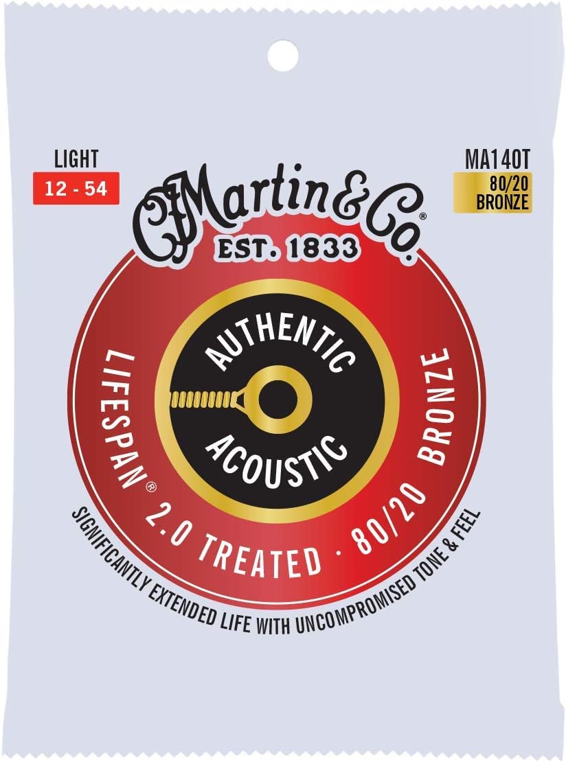 Long-Lasting MARTIN Acoustic Guitar Strings