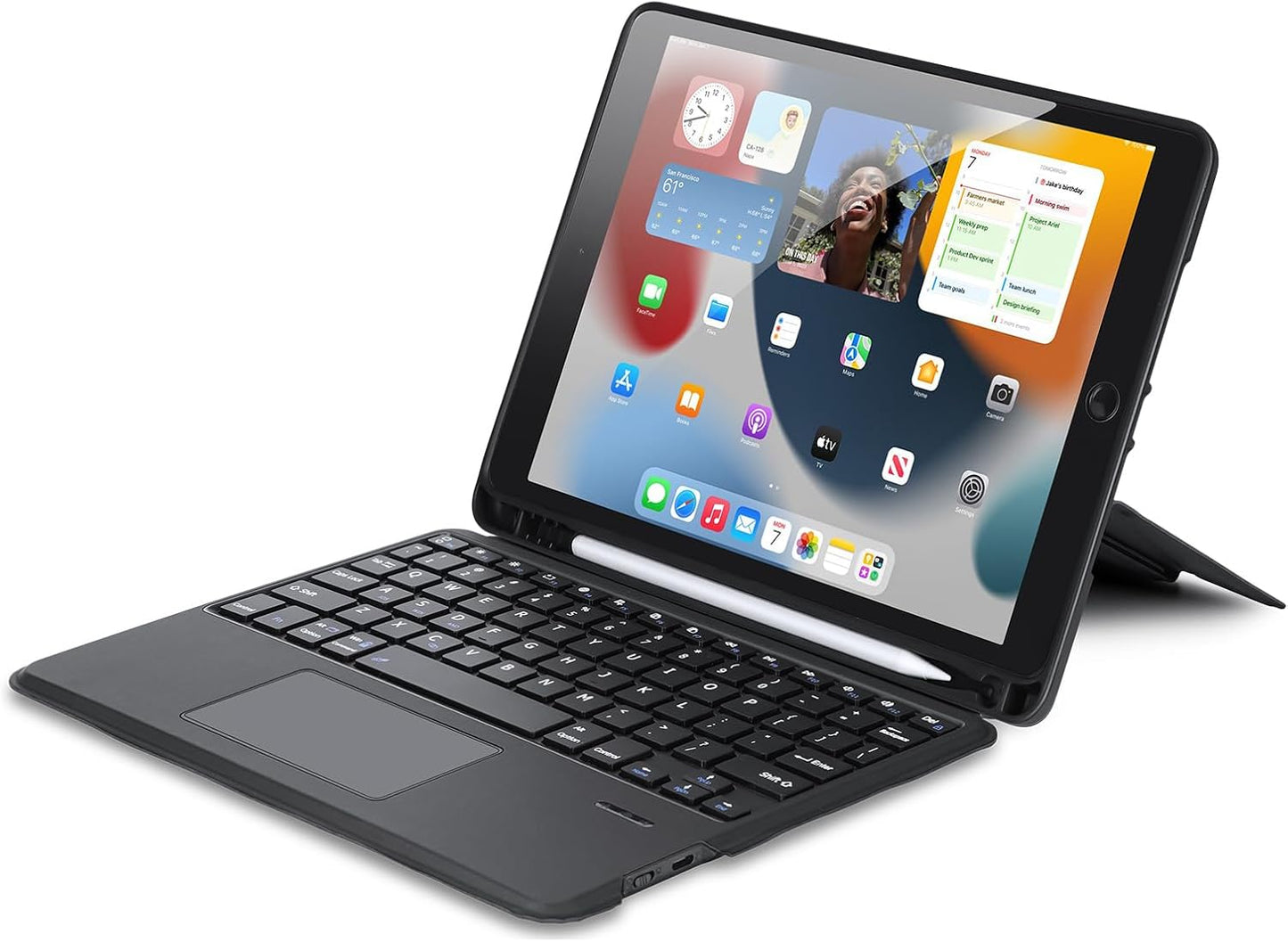 DUX DUCIS iPad 9th Gen Case with Keyboard and Trackpad