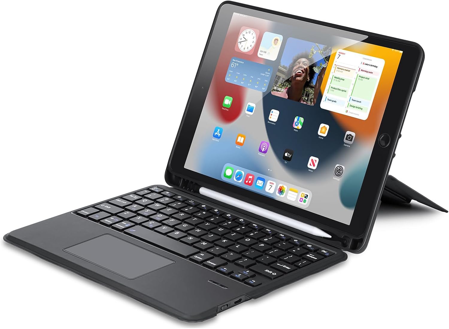 DUX DUCIS iPad 9th Gen Case with Keyboard and Trackpad