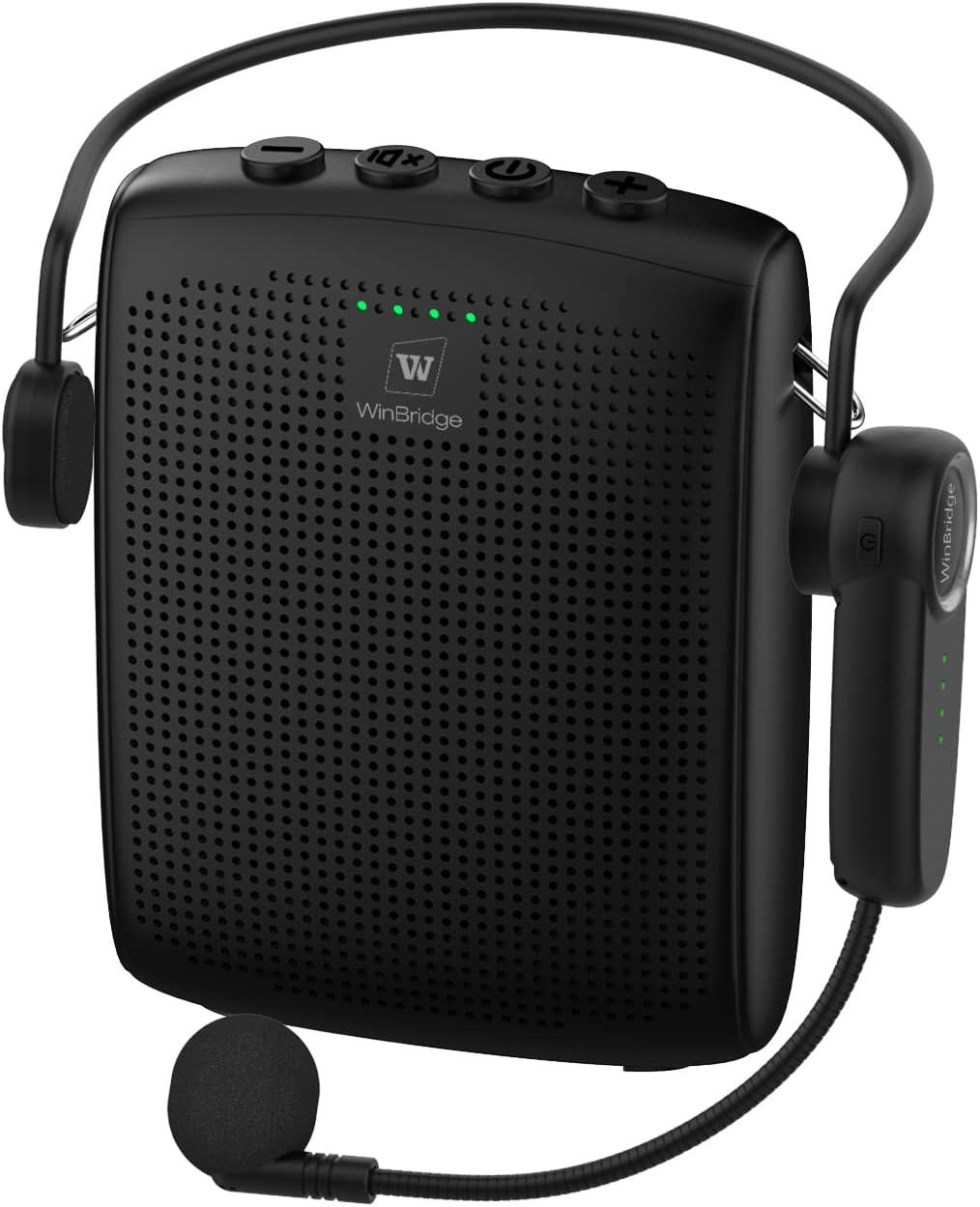 Wireless Bluetooth Voice Amplifier for Teachers - 15W Portable Megaphone Speaker
