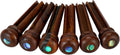 Enhance Tone: Rosewood Guitar Bridge Pins